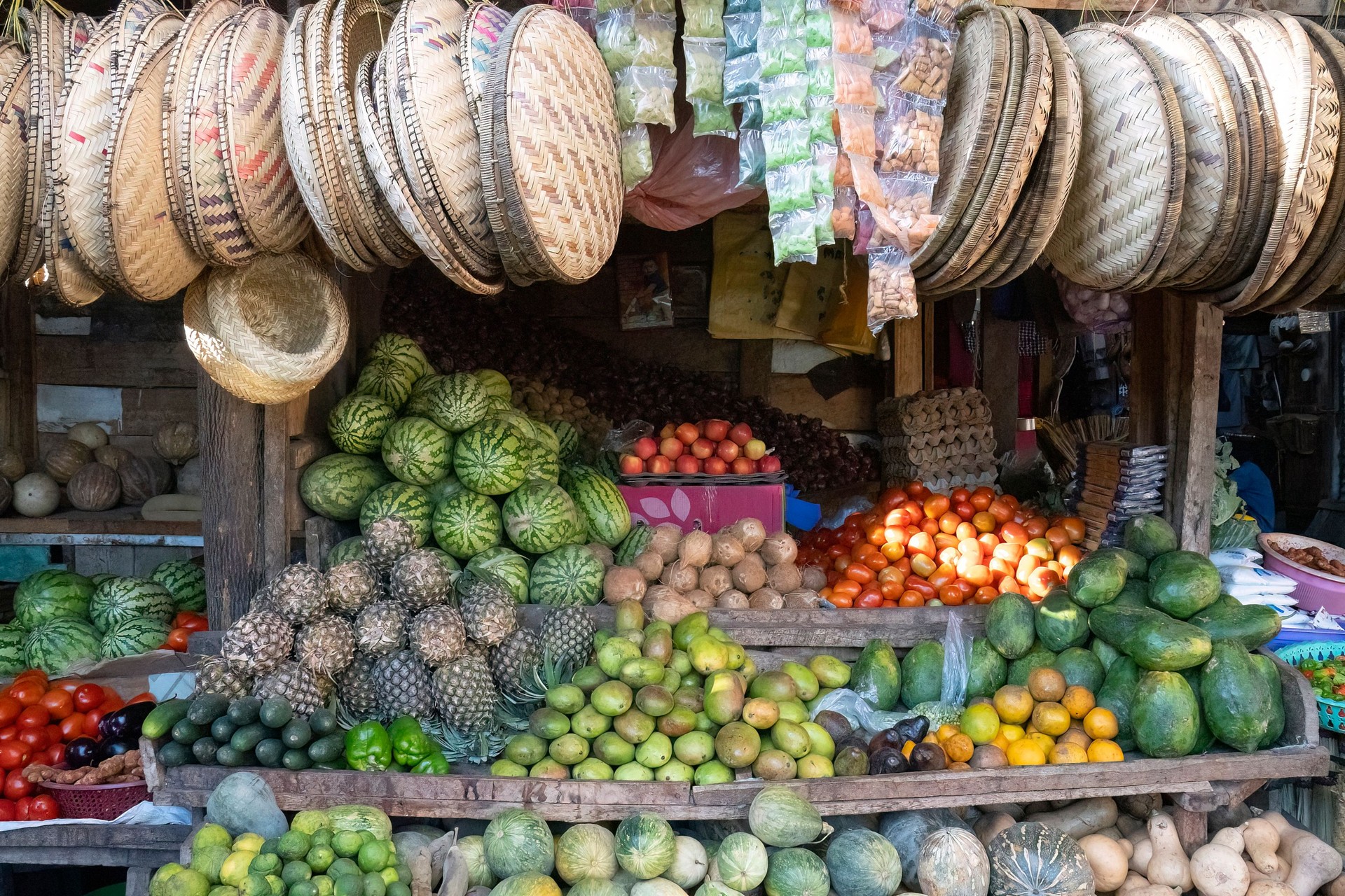 A Market in Tanzania